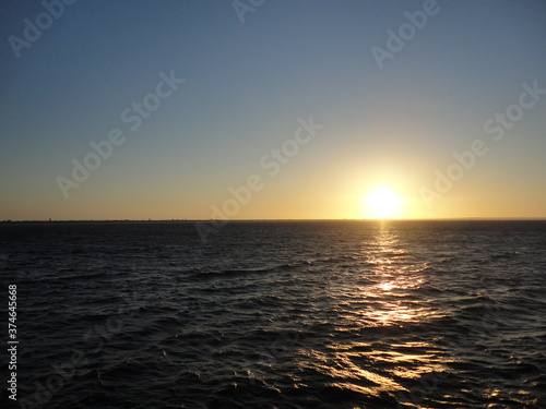 sunset over the sea © jihye