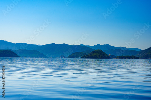 lake in the mountains