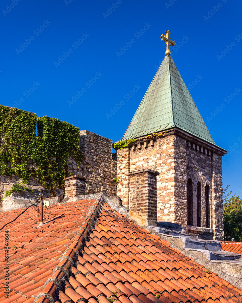 Obraz premium Little Rose Church (Ruzica Church) in the Belgrade Fortress in Belgrade, Serbia
