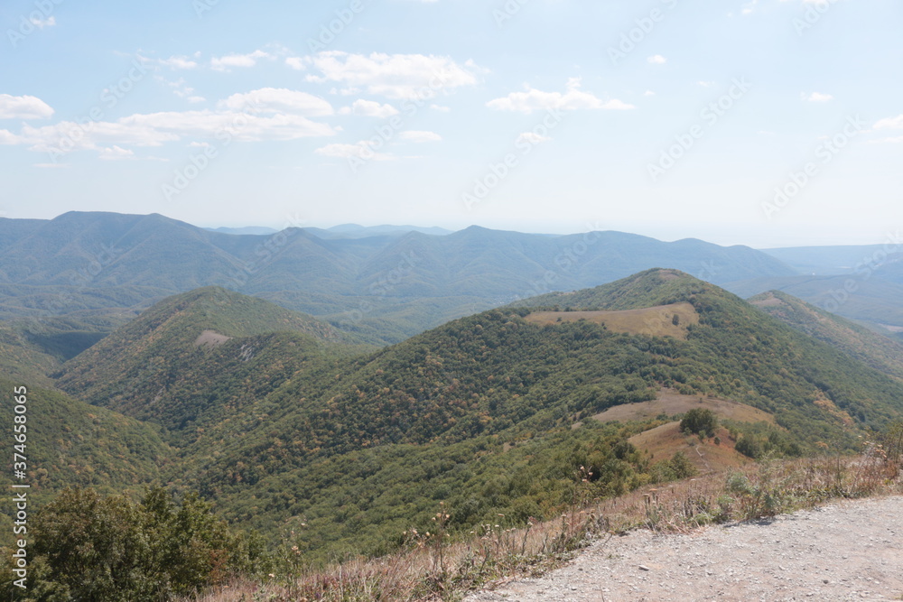 view of the mountains of Gelendzhik view of the mountains of Gelendzhik