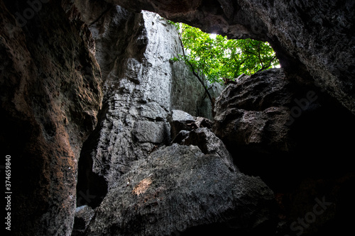 Above-ground caves near Cairns, Australia