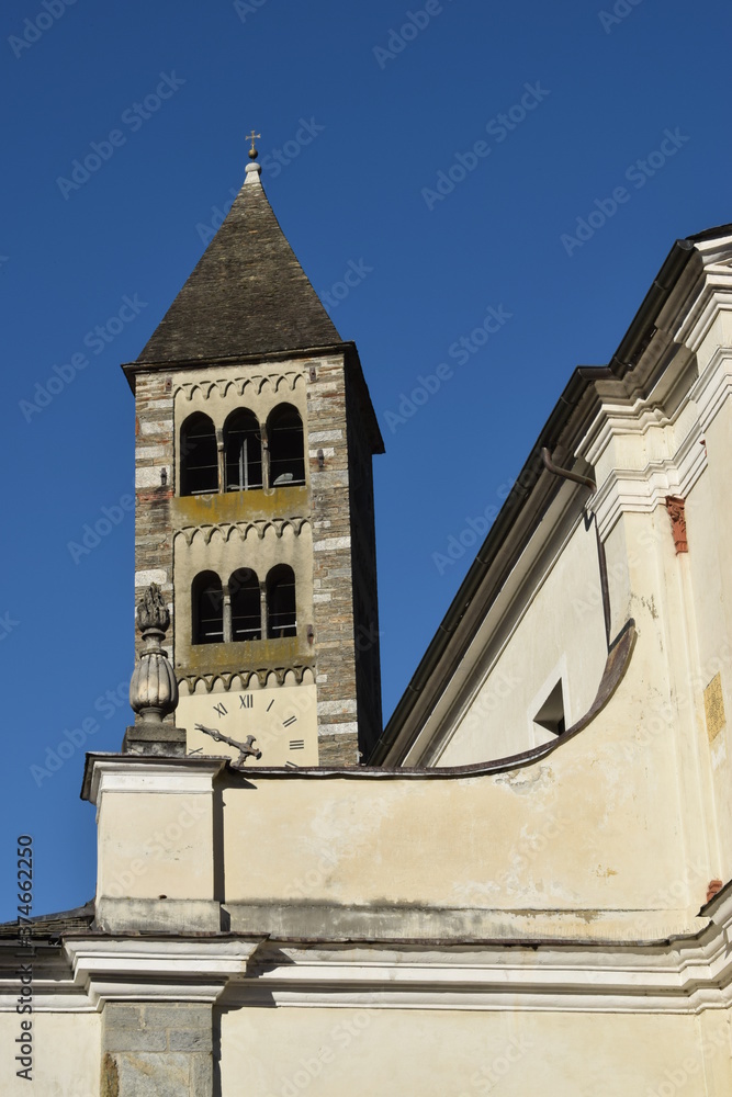 Fototapeta premium Tirano - Chiesa Collegiata di San Martino