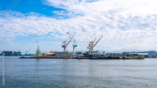 Industrial port at Suruga Bay 1