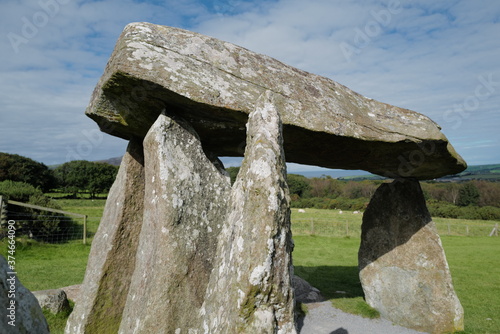 Pentre Ifan, neolithic burial chamber in North Pembrokeshire Fototapet