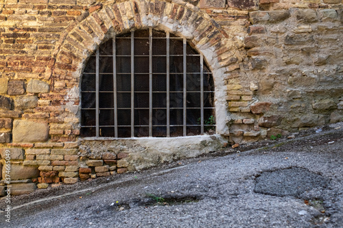 Wallpaper Mural window in a old castle. Toscany, Italy  Torontodigital.ca