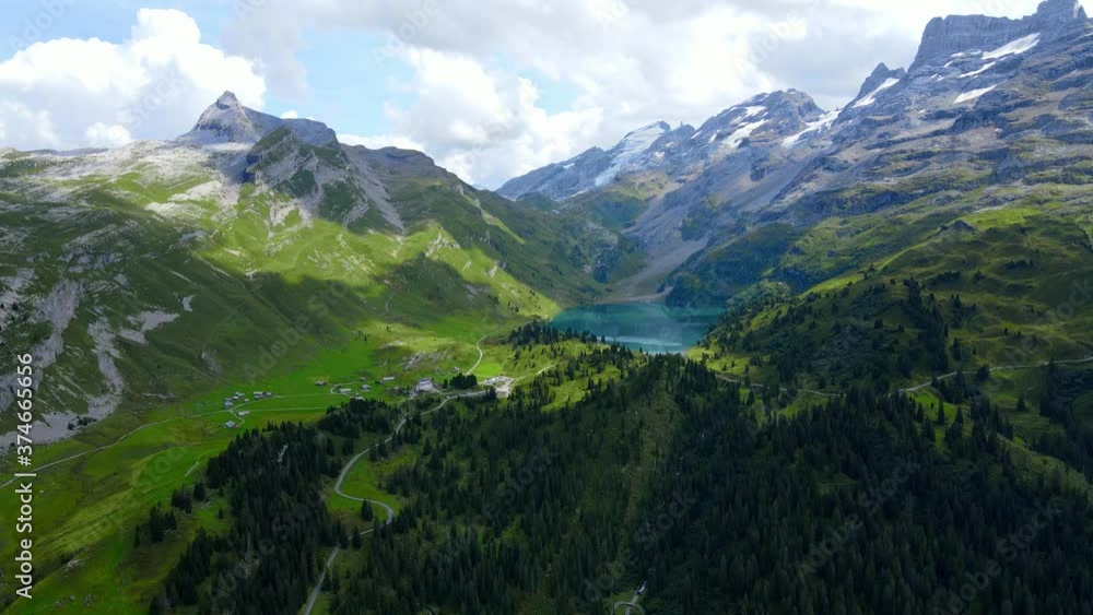 Flight over the wonderful nature of Switzerland - the Swiss Alps from above - travel photography Flight over the wonderful nature of Switzerland - the Swiss Alps from above - travel photography