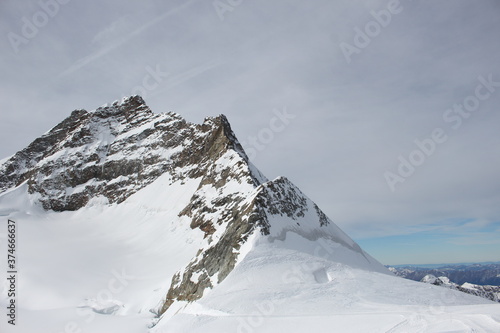 Fototapeta Naklejka Na Ścianę i Meble -  Beautiful landscape in Winter at Jungfrau, Switzerland, Europe