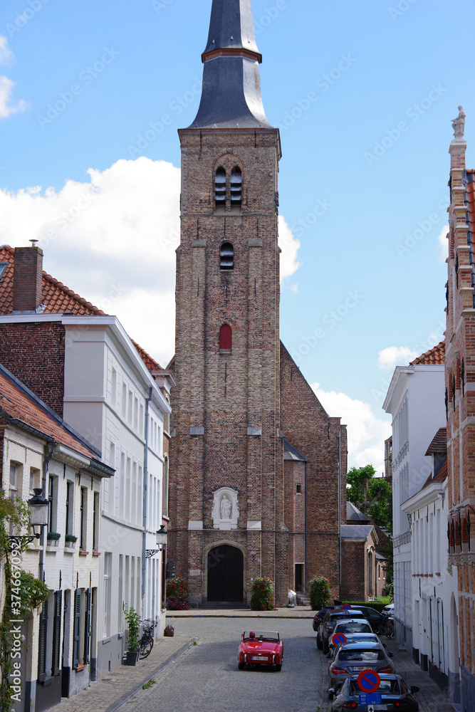 Obraz premium Découverte de la ville de Bruges