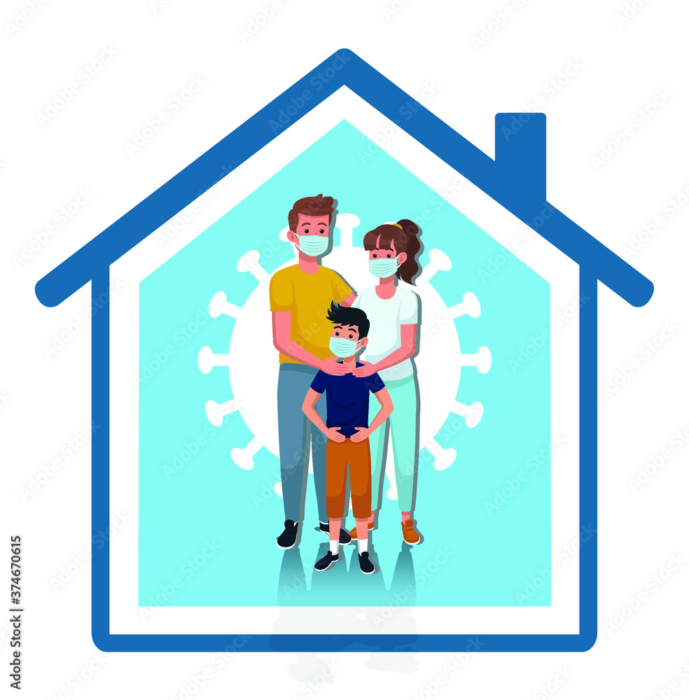 Stay home stay safe.
Stay home safe lives.
Protect your family from COVID-19.