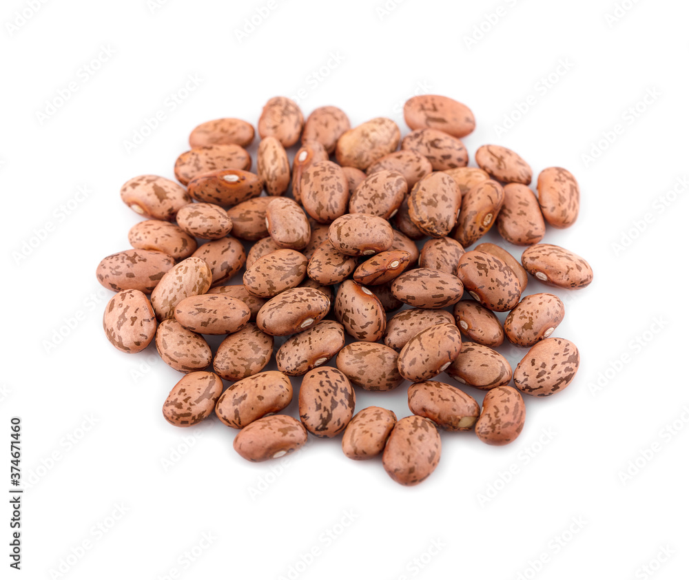 pinto beans isolated on white background pinto beans isolated on white background