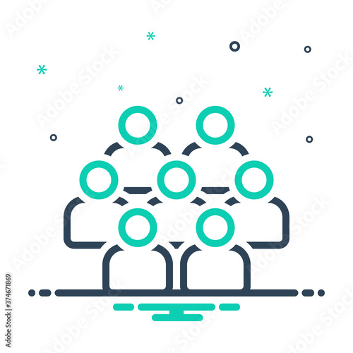 Mix  icon for board 