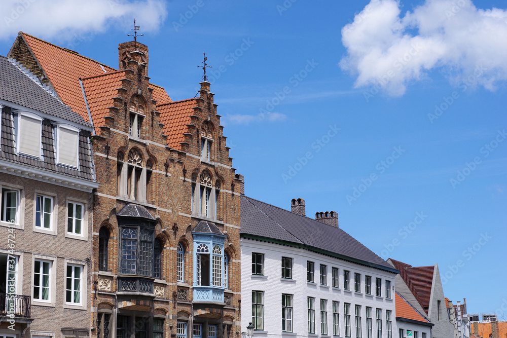 Fototapeta premium Façade de Bruges