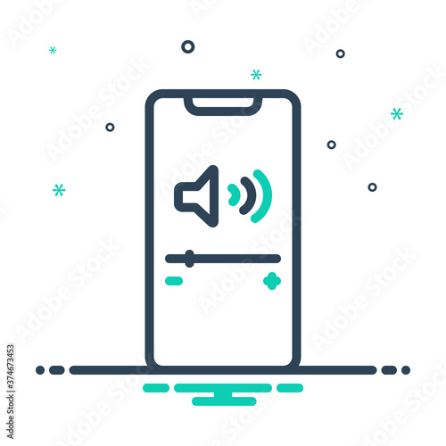 Mix  icon for control manage