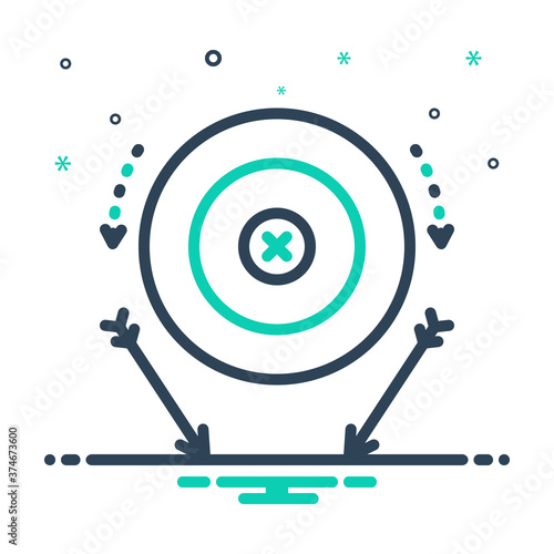 Mix  icon for miss