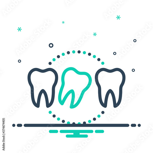 Mix  icon for loose