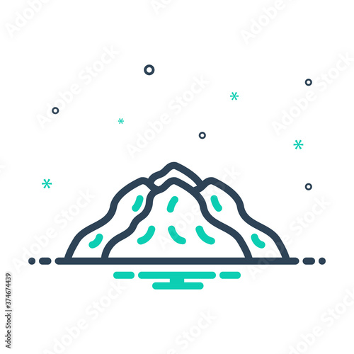 Mix  icon for pile