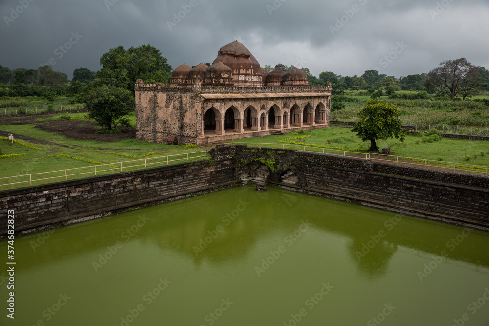Fototapeta premium Old monument in Mandu, Madhya Pradesh, India