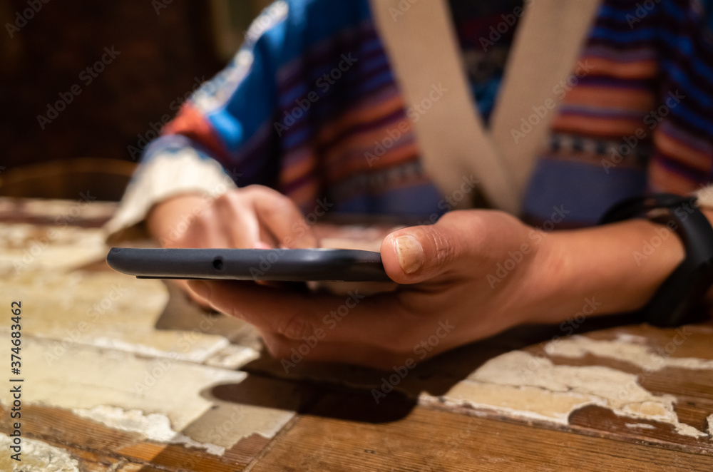 woman using smartphone woman using smartphone