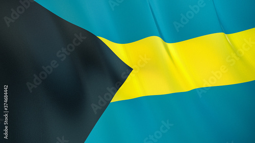 Photos The flag of Bahamas