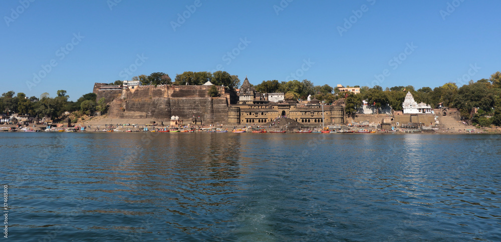 Maheshwar Situated on the banks of river Narmada in madhya pradesh,India.