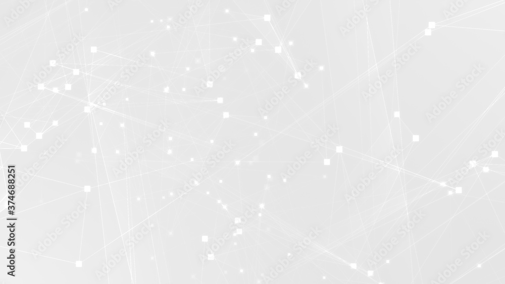 Abstract white gray polygon tech network with connect technology background. Abstract dots and lines texture background. 3d rendering. Abstract white gray polygon tech network with connect technology background. Abstract dots and lines texture background. 3d rendering.