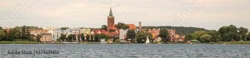 Zdjęcia Barlinka (Zachodniopomorskie, Polska) i jeziora Barlineckiego. 