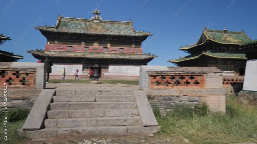 Karakorum Mongolia Ancient City Buildings. Karakorum Mongolia Ancient City Buildings.