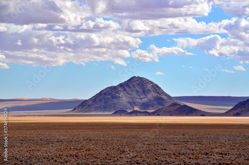 Mondlandschaft in der Wüste von Namibia