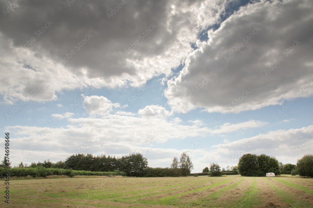 countryside of oxfordshire england