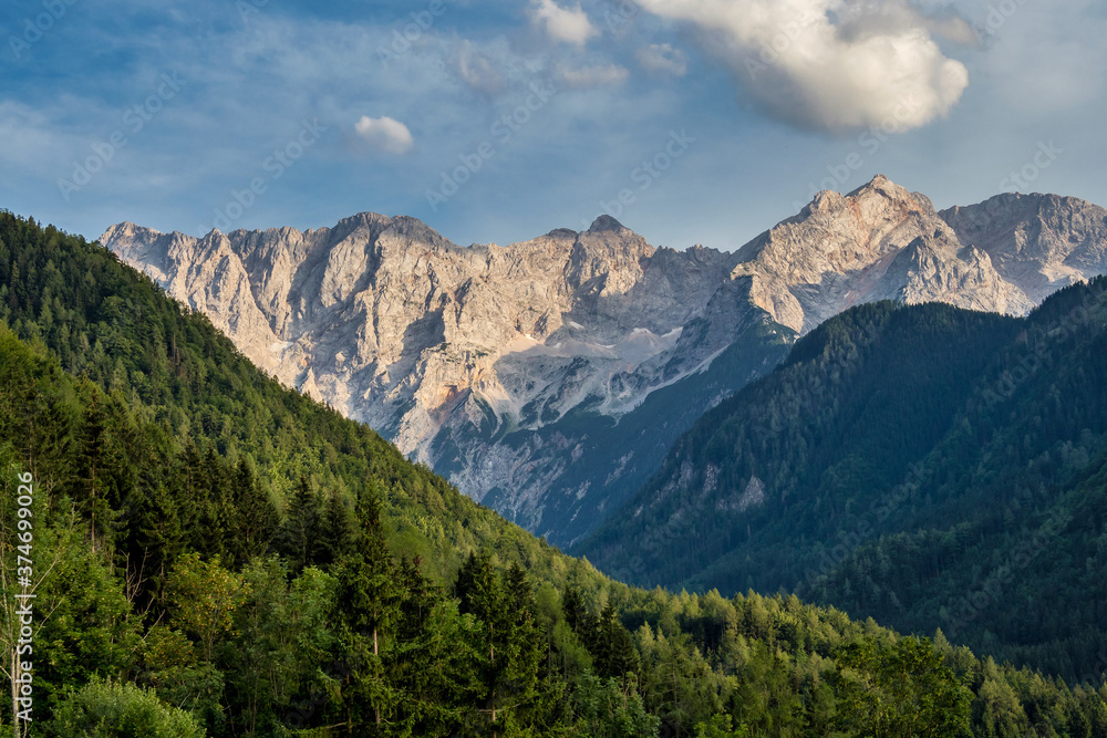 Lovcen National Park from Jezerski vrh peak, Seeberg Saddle. Montenegro,Slovenia