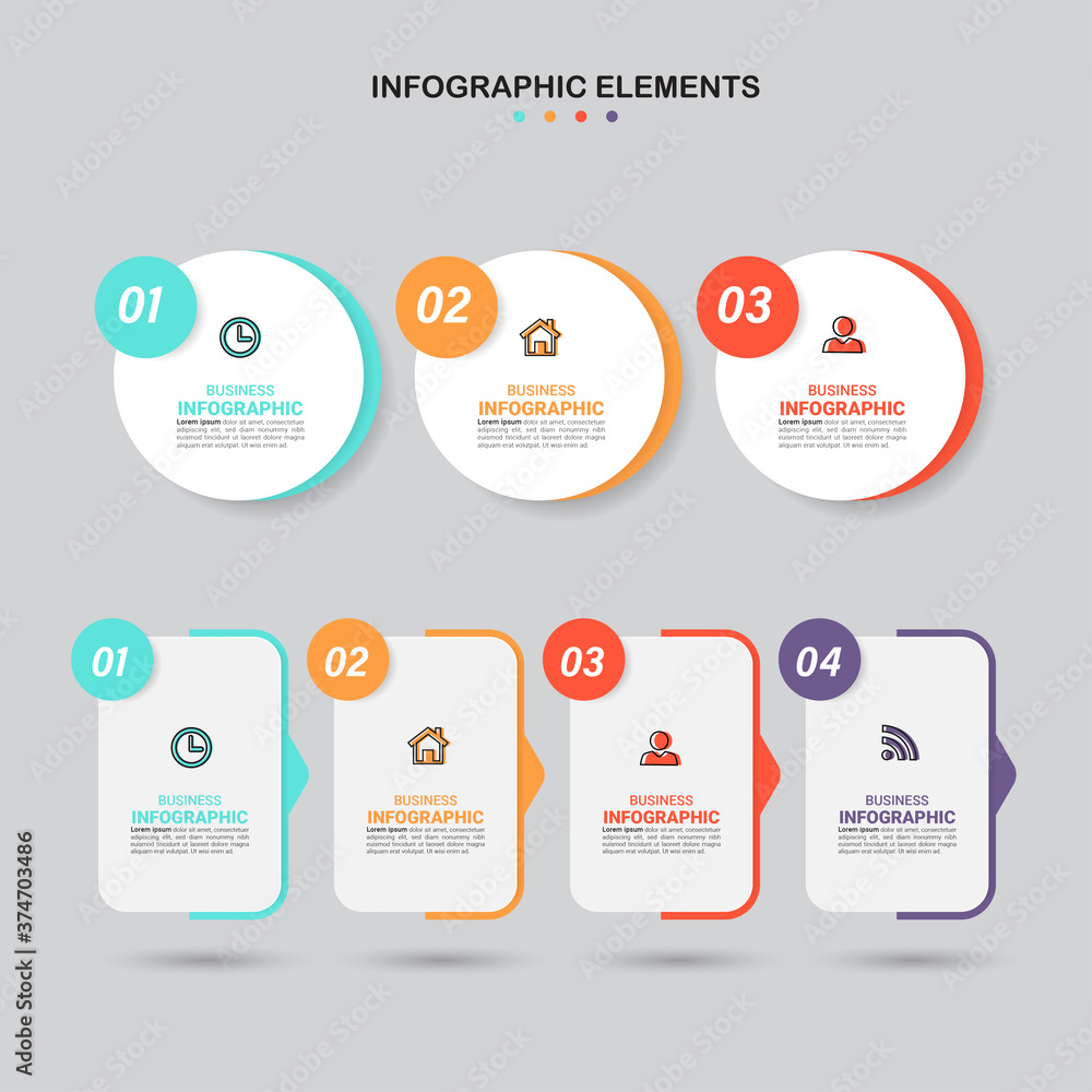 Infographics element collection with flat style. minimal banner. vector illustration.
Infographics element collection with flat style. minimal banner. vector illustration.