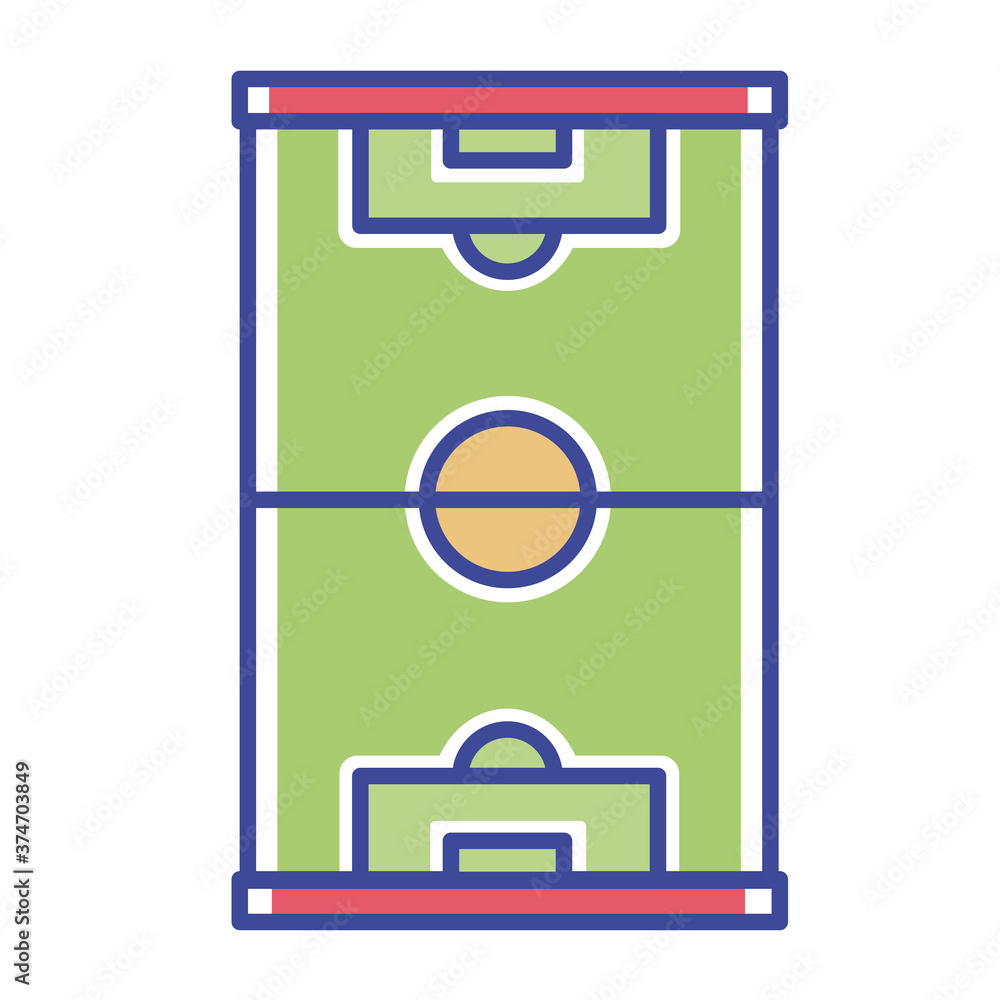 Isolated field goal soccer elemnts icon- Vector Isolated field goal soccer elemnts icon- Vector