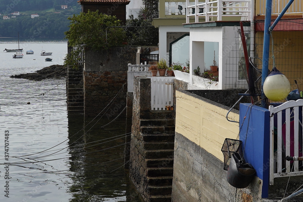 Φωτογραφία Ria of Redes, coastal village of Galicia,Spain