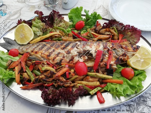 Fischspeise,  Kochkünste aus Bulgarien, Gebratener Fisch