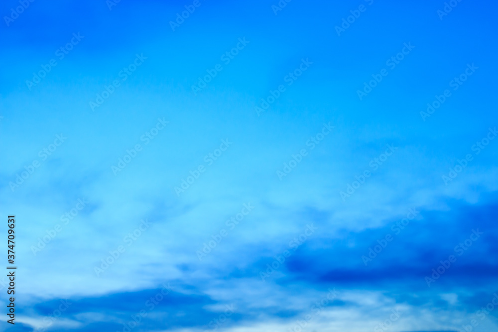 beautiful colorful sky and cloud in twilight time background