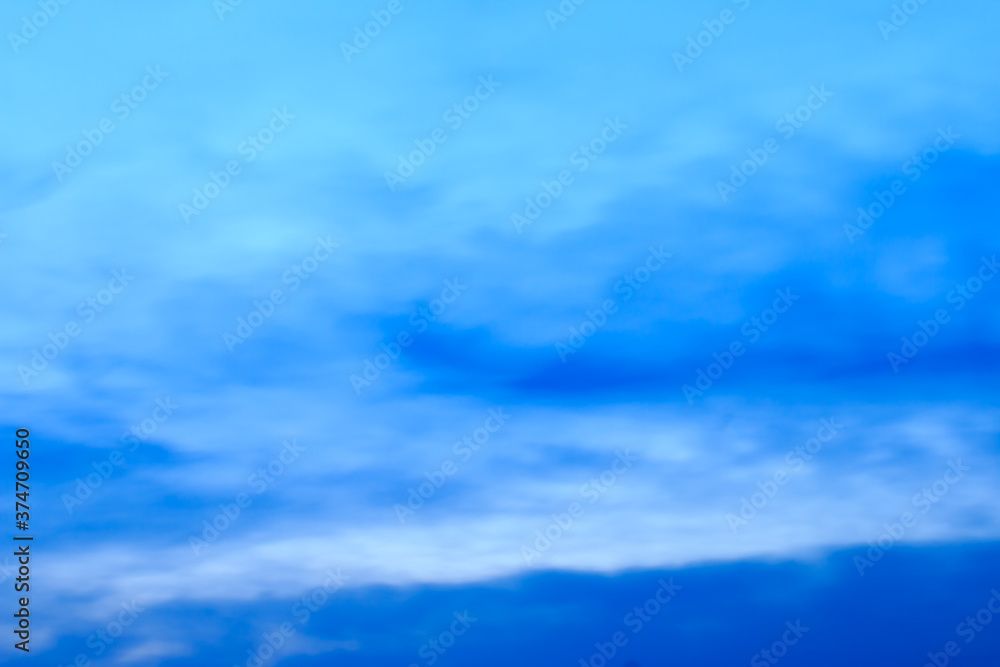 beautiful colorful sky and cloud in twilight time background