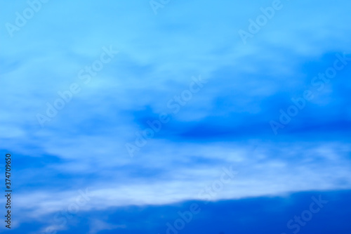Obraz na płótnie beautiful colorful sky and cloud in twilight time background w salonie
