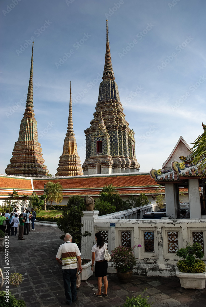 Fototapeta premium wat phra kaew bangkok thailand