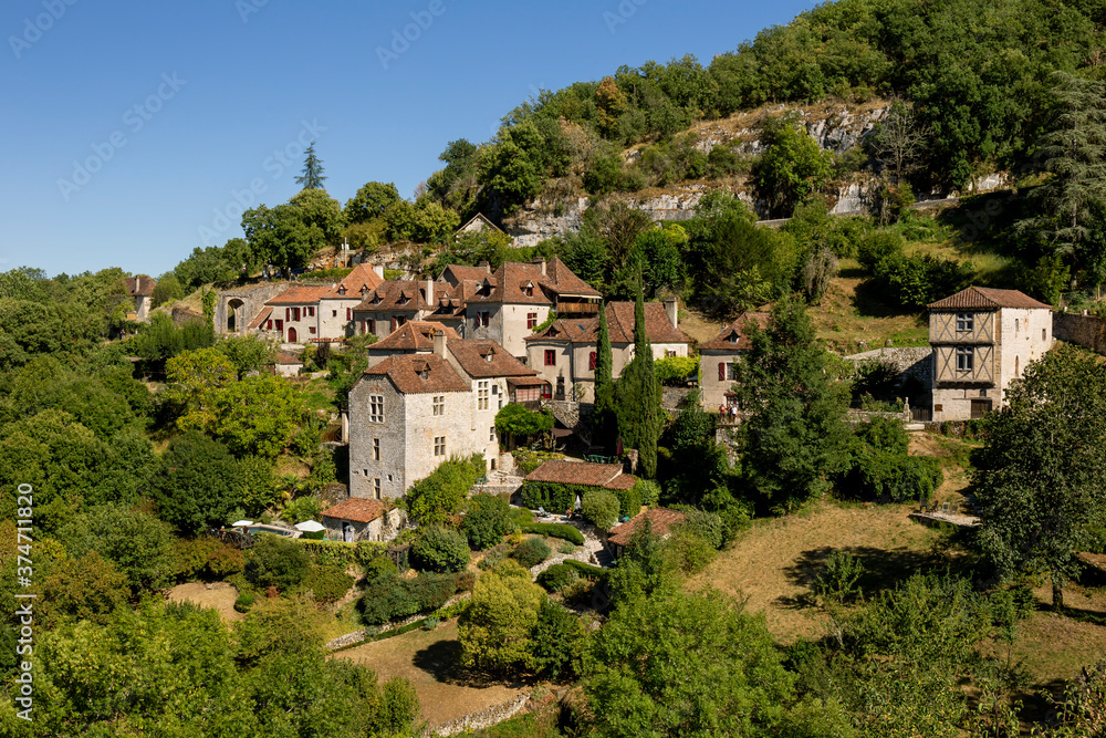 Le village médiéval de St. Cirq Lapopie