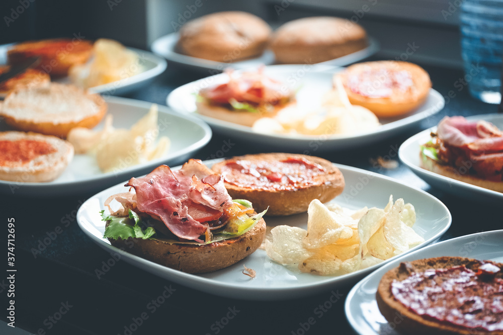 burger brötchen