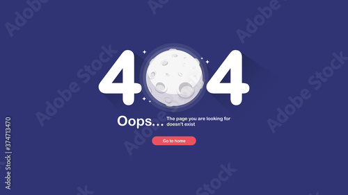 The page was not found with a 404 error.