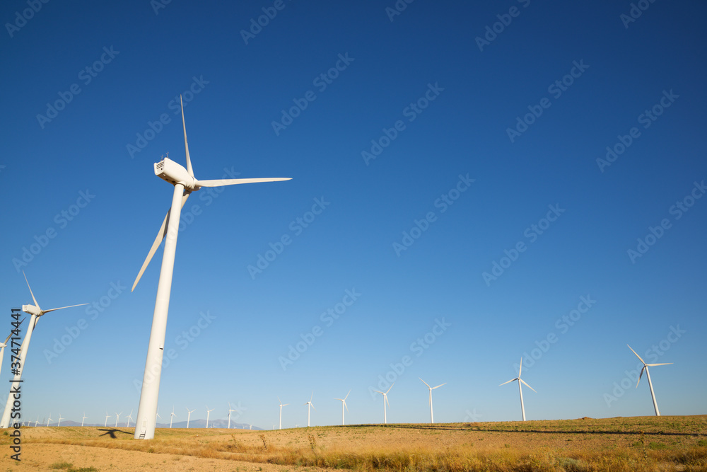 Sustainable wind energy concept Sustainable wind energy concept