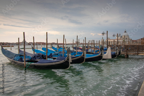 Venice in a summer day during lockdown, few minuts to storm © Matteo