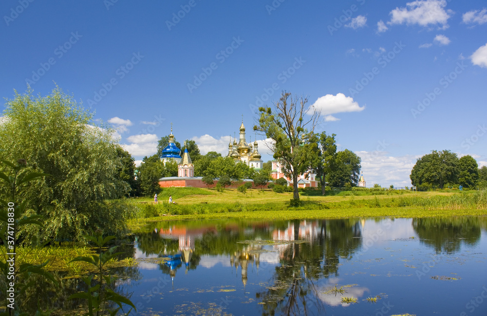Gustynsky monastery in Gustia village, Ukraine Gustynsky monastery in Gustia village, Ukraine