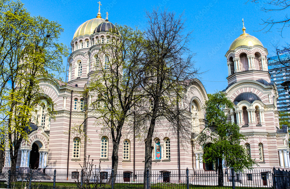 Riga Nativity of Christ Orthodox Cathedral, Latvia