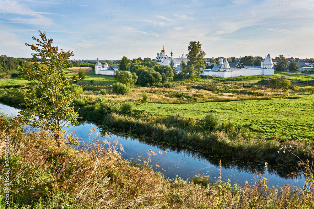 Obraz premium Holy Intercession Convent of city of Suzdal