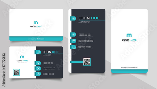creative modern name card and business card	