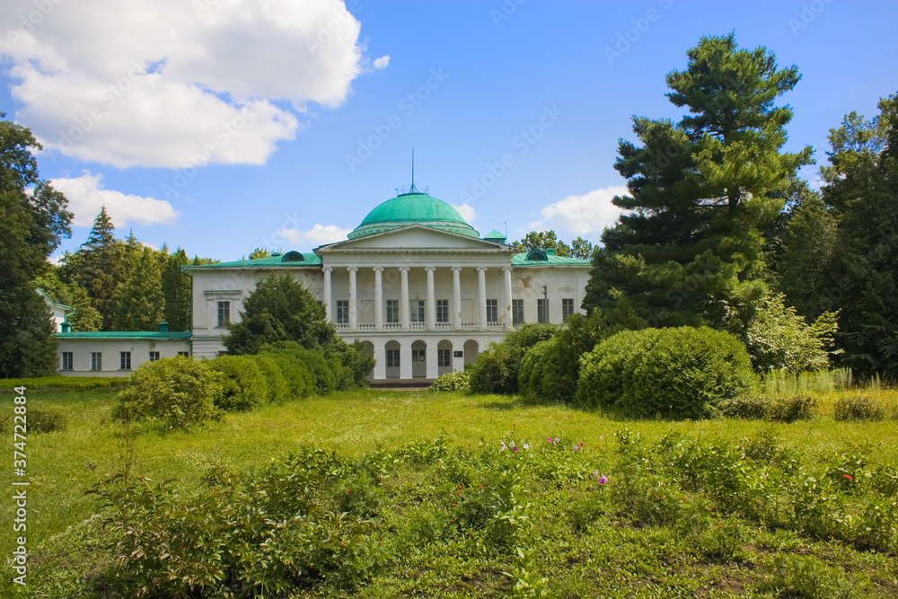 Palace of Galagans in Sokirintsy in Ukraine	
