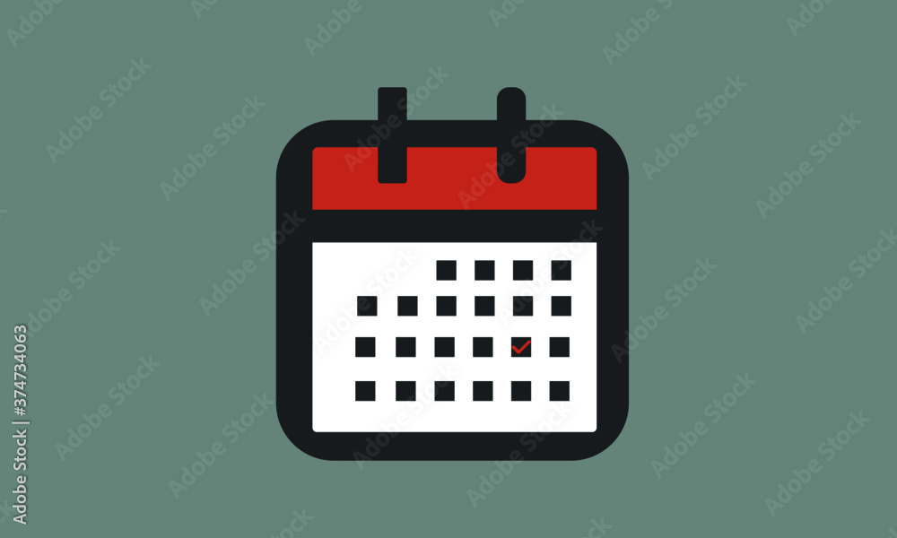 time management and Schedule icon for upcoming event time management and Schedule icon for upcoming event