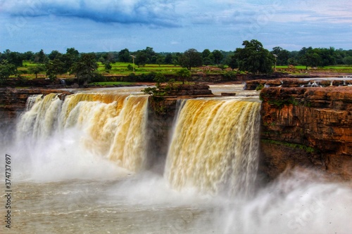 chitrakoot waterfall of india beautiful waterfall in india